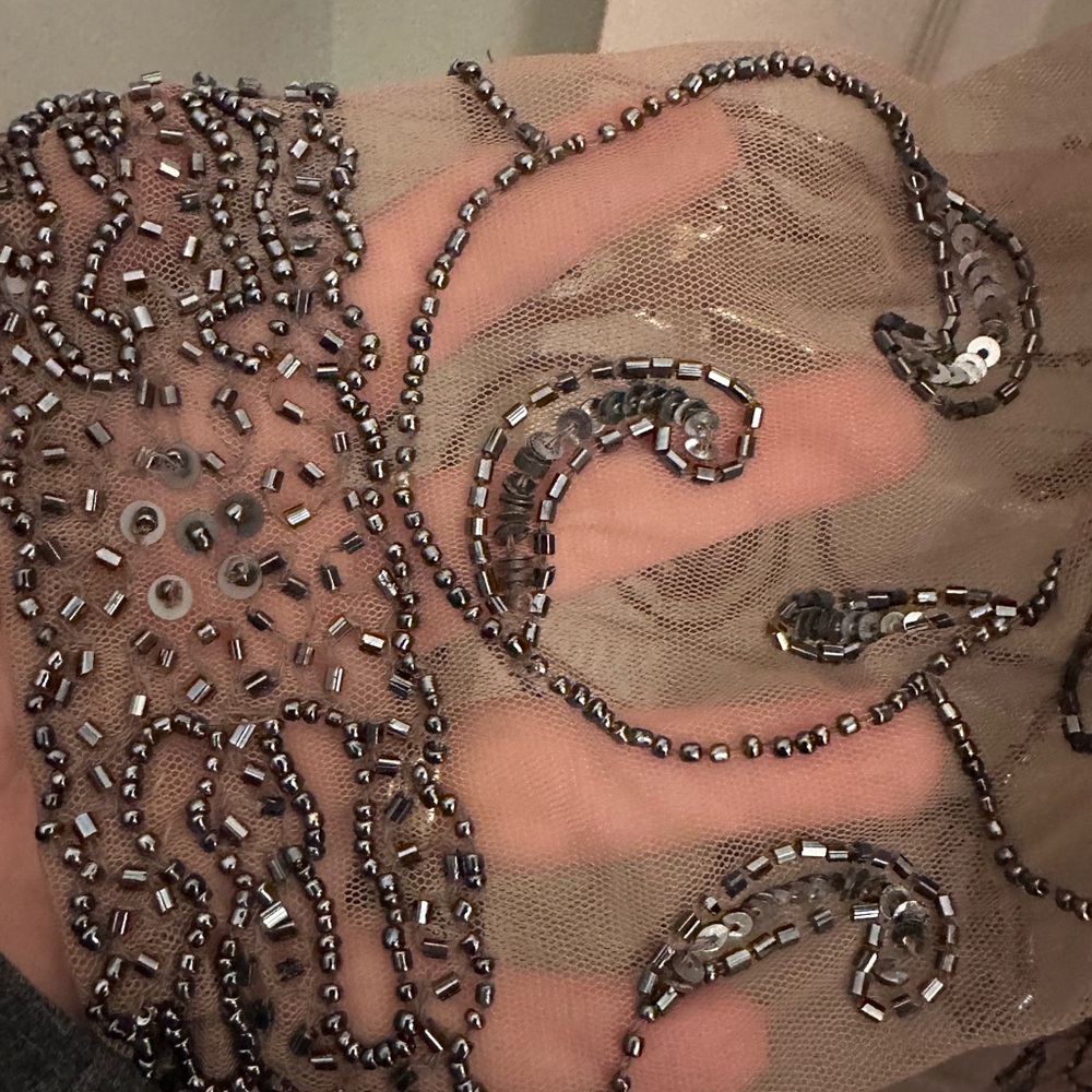 ***BRAND NEW*** Downton Abbey style hand beaded dress, Size: 16, NEVER WORN!! - Picture 5 of 9